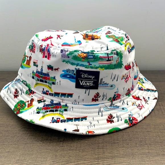 Disney Accessories Walt Disney Worlds 5th Anniversary Limited Edition Vans Bucket Hat Poshmark